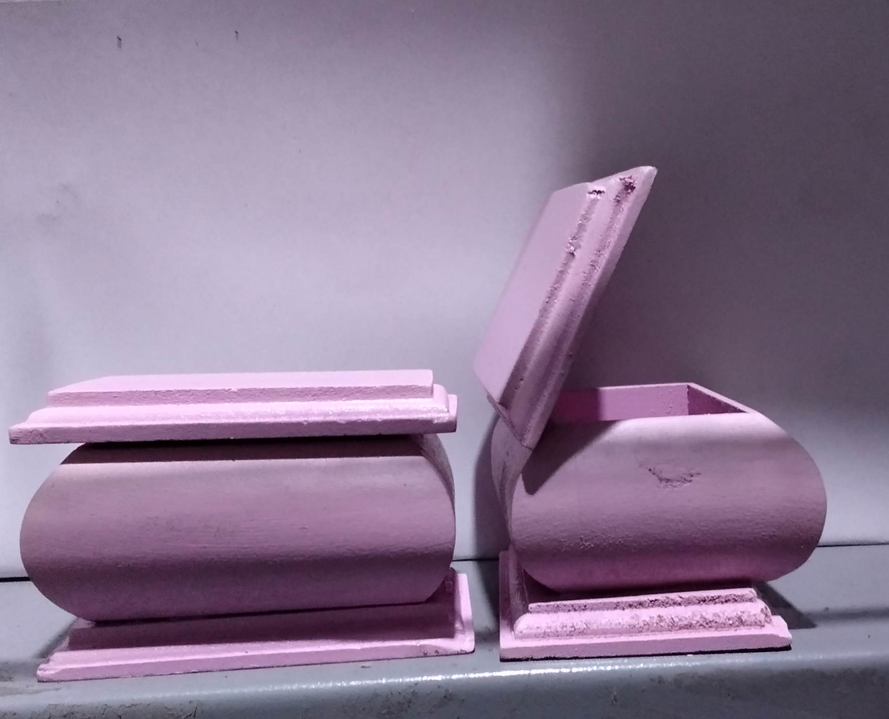 Cofre rectangular aladino rosado pr950