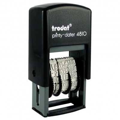sello trodat 4810 SOLO fechador 46x17mm