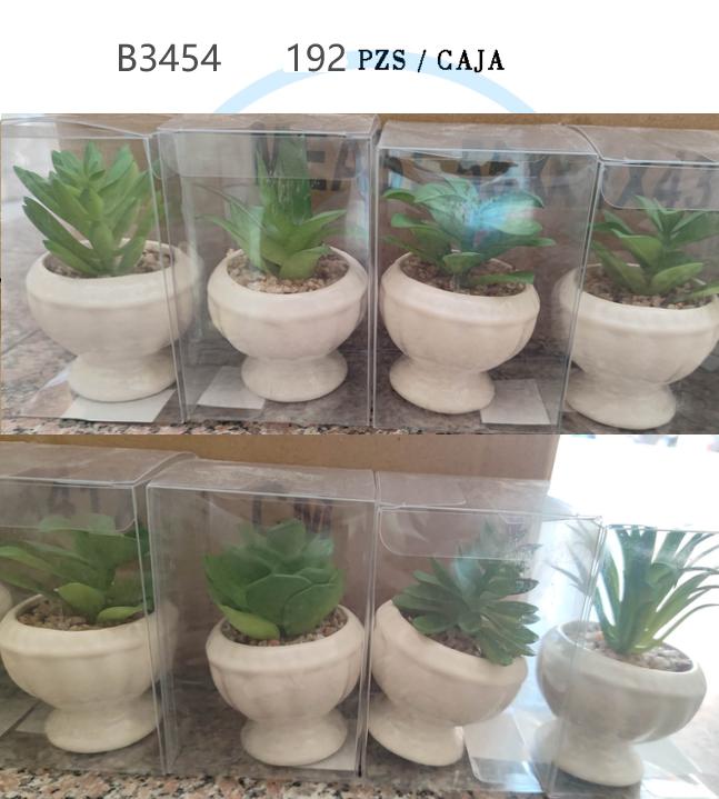 MACETERO PILETA CACTUS CON MICA PR2126
