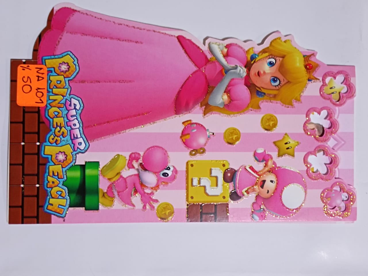TARJETA PRINCESS PEACH NA101