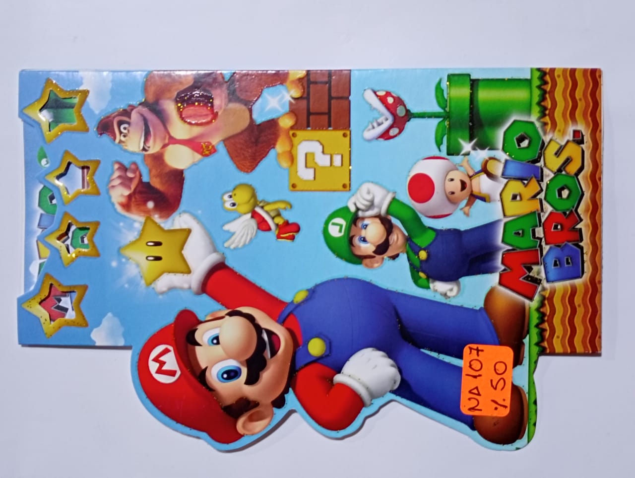 TARJETA MARIO BROS NA107