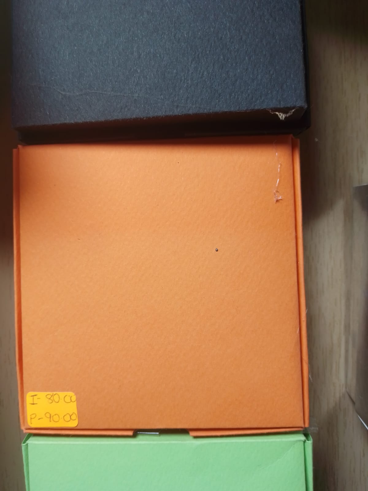 CAJA DE TORTA FAVINI ANARANJADO pr536