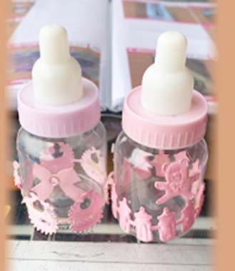 BIBERON BABY SHOWER  ROSADO