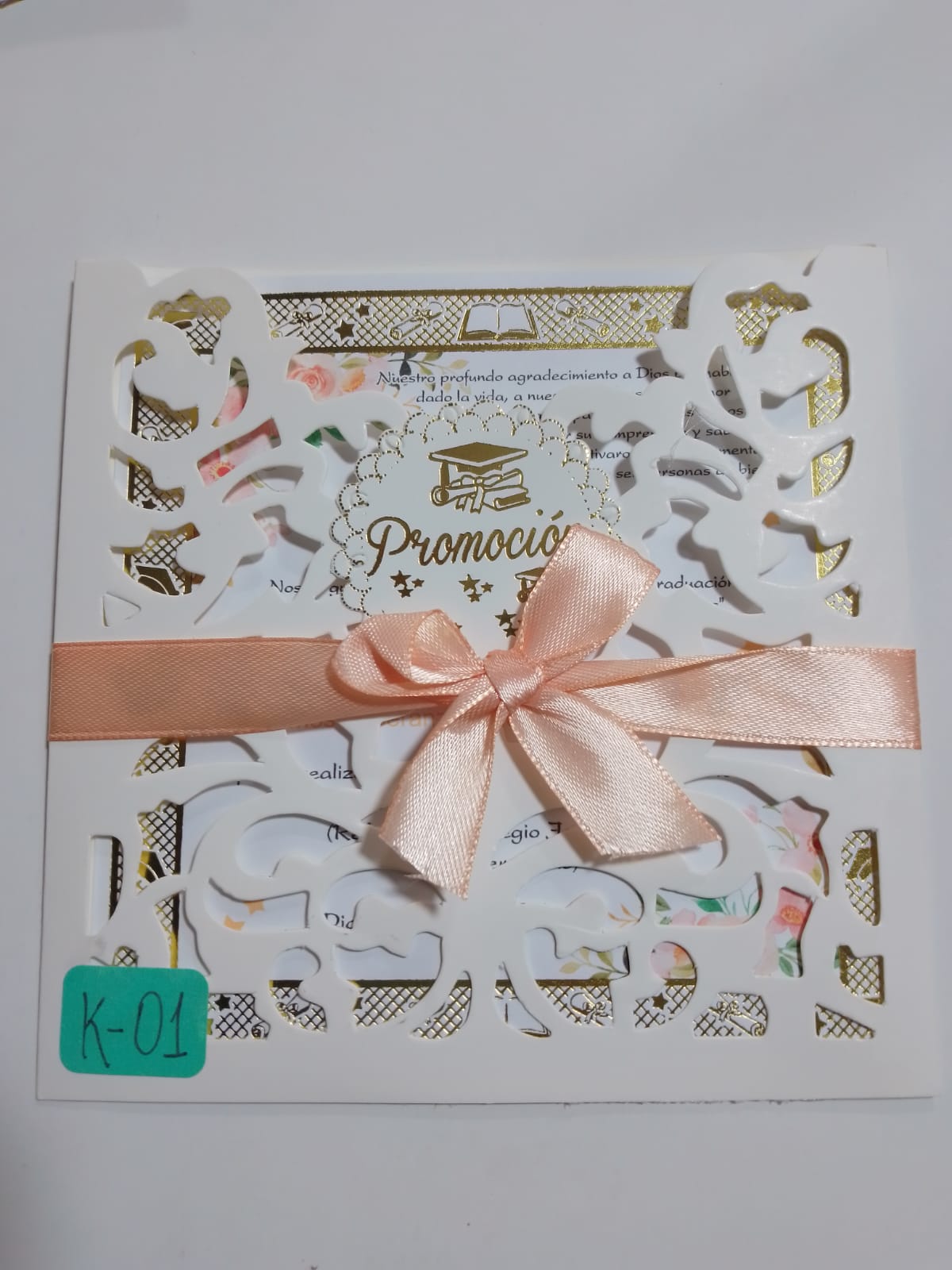 TARJETA PROMOCION TROQUELADO K01