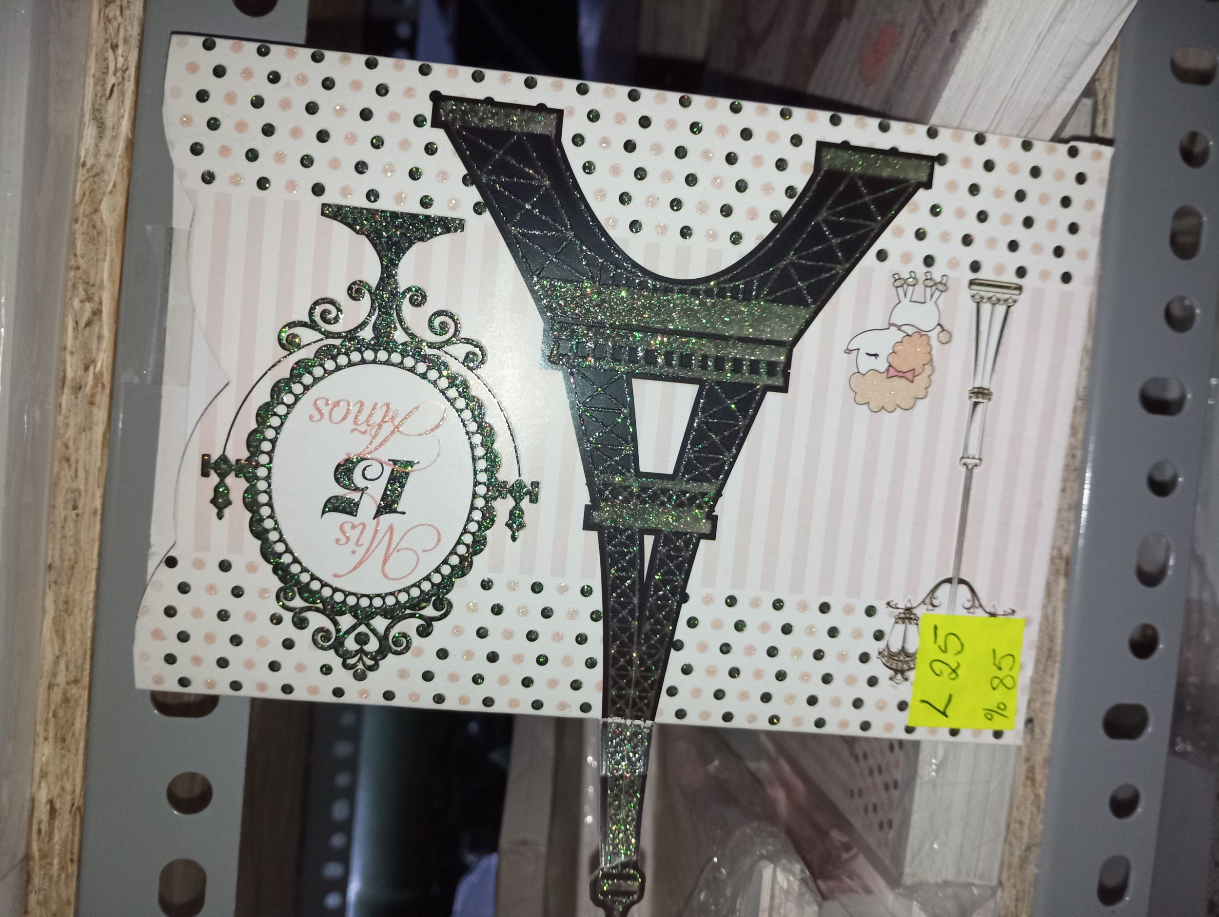 TARJETA TORRE IFFEL L025