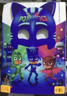 TARJETAS HEROES EN PIJAMAS