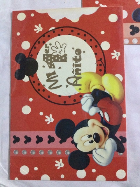 TARJETA MICKEY P013