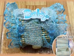 COFRE TATAMI BABY SHOWER CELESTE PR063
