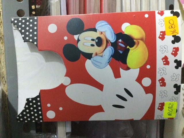 Tarjeta Mickey P012