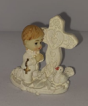Niño bautizo con cruz Pr677