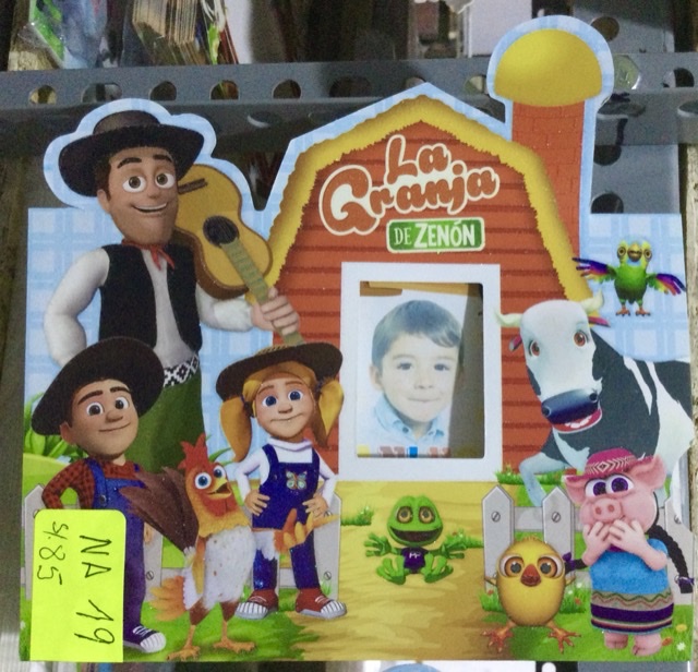 TARJETA granja de Zenón hechado