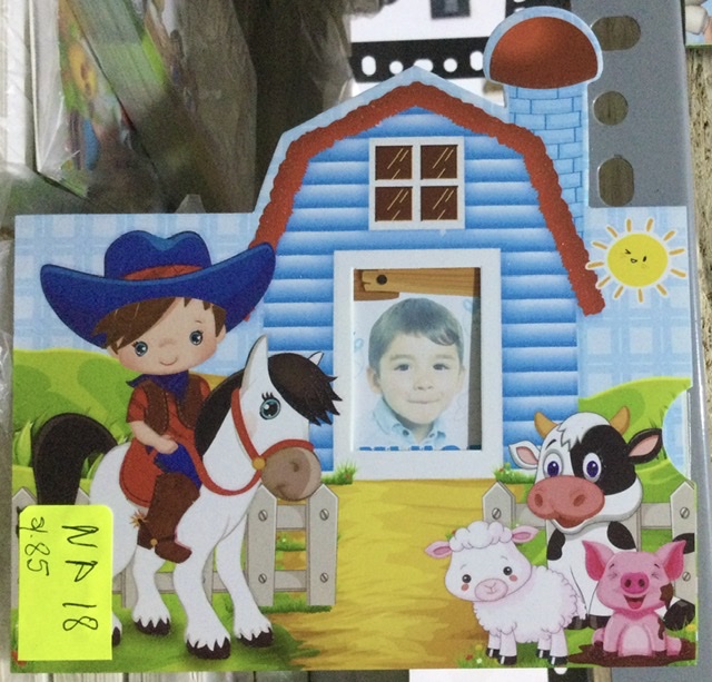 TARJETA vaquero niño NA018