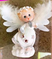 ANGEL CON PLUMAS HOMBRE GRANDE CON LUZ