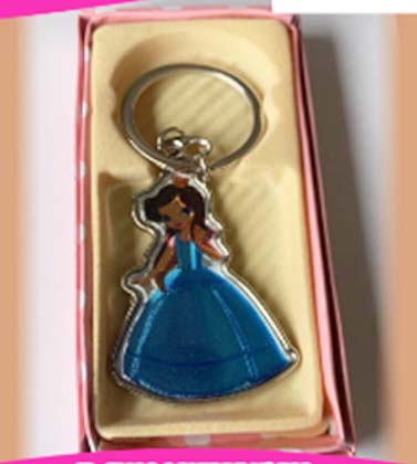 LLAVERO QUINCEAÑERA SILUETA  