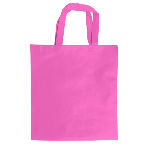 Bolsa sintética rosado 