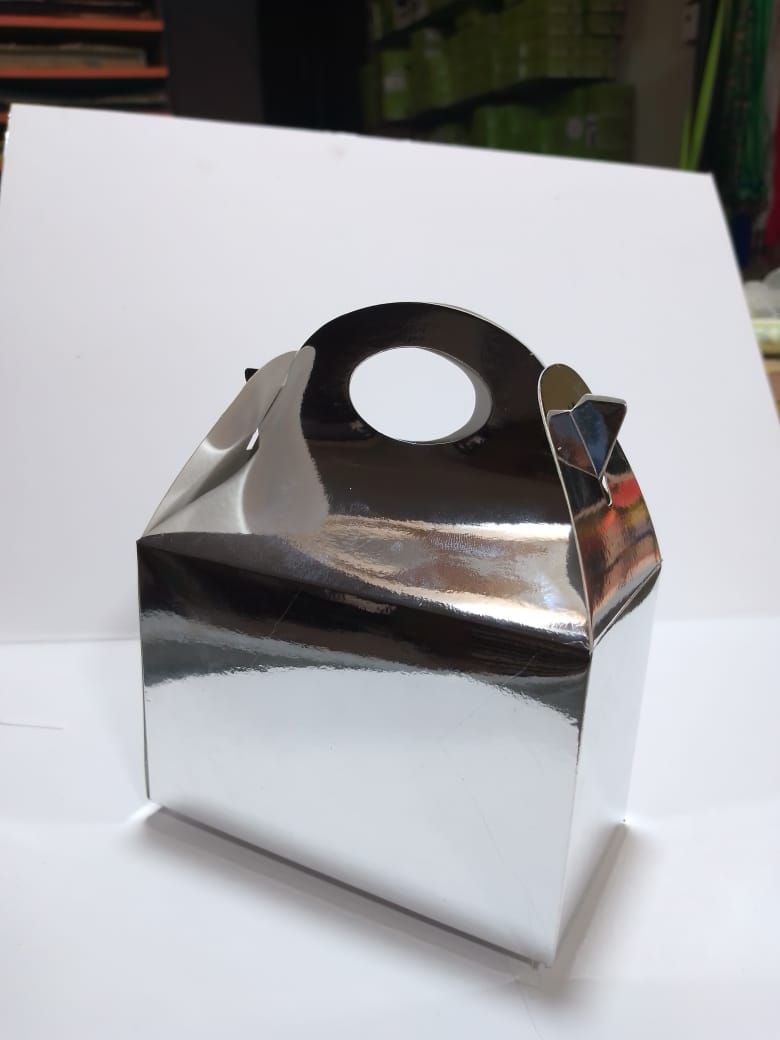 LONCHERITA CHICA PLATA 11X7.5 PR854P