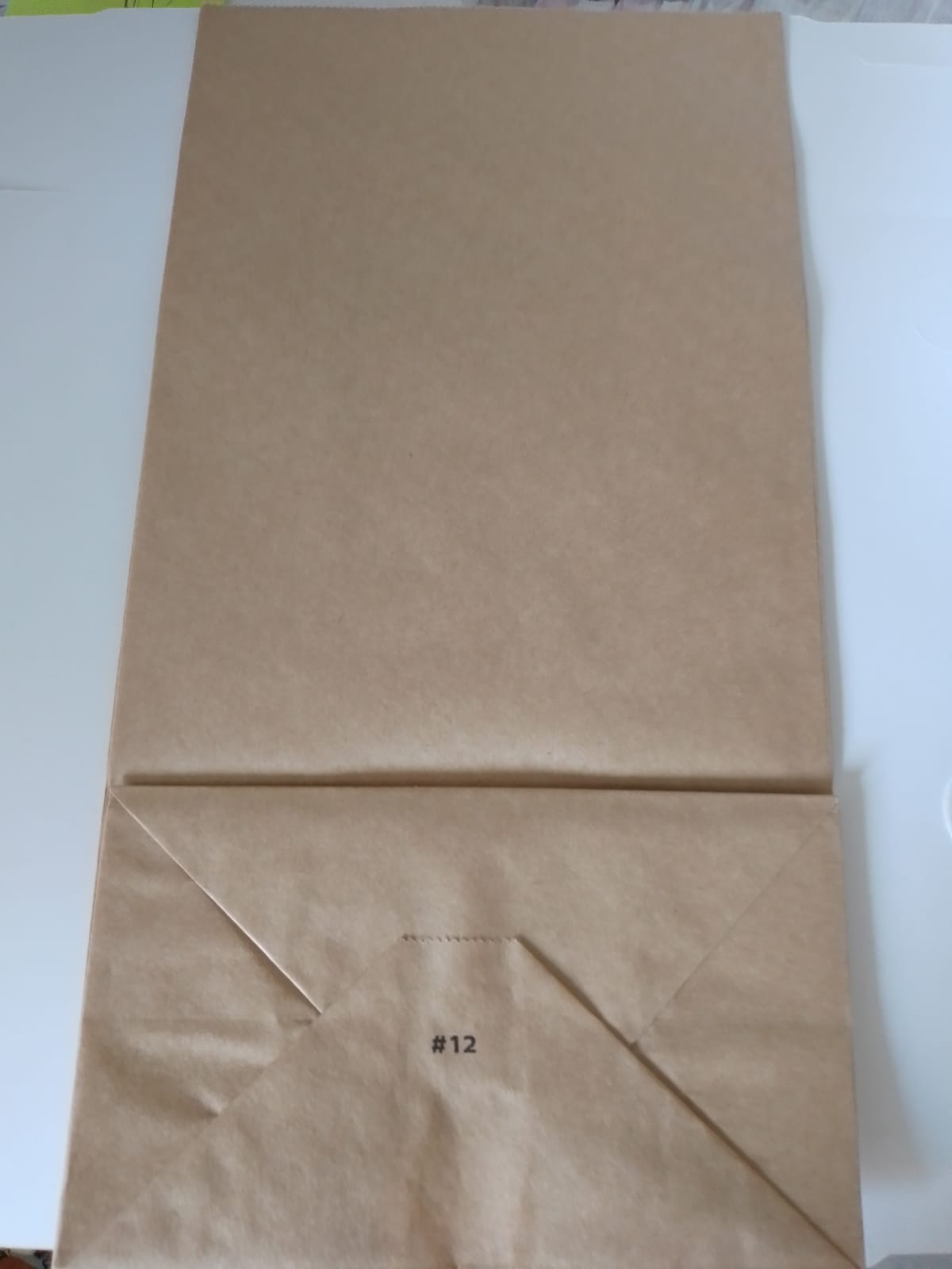 BOLSA PAPEL #12 60 GR. 17.5X34X10.5