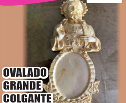 MARMOLINA OVALADO GRANDE COLGANTE
