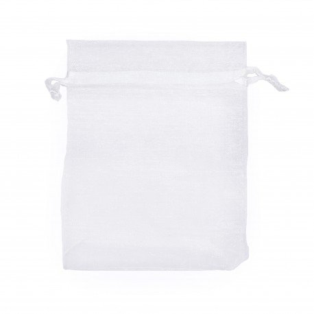BOLSA DE ORGANZA BLANCA 14x10CM I35B