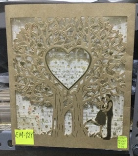 TARJETA ARBOL DORADO ECOLOGICO EM121
