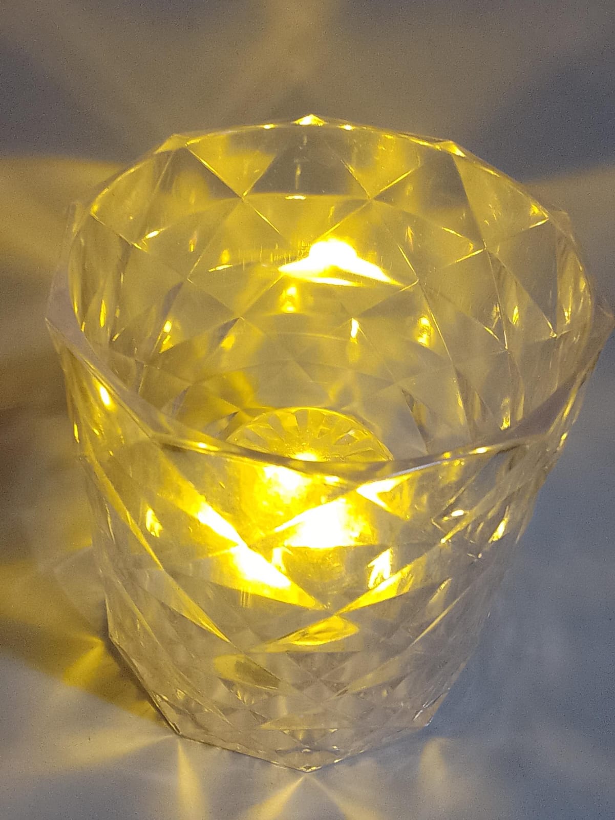 VASOS ACRILICOS CON LUZ GRANDE PR2038