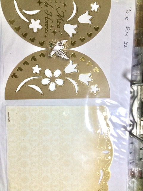 TARJETA CREMA MISA