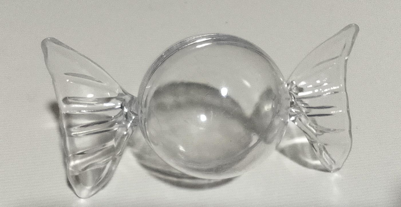 COFRE ACRILICO CARAMELO BLANCO PR988