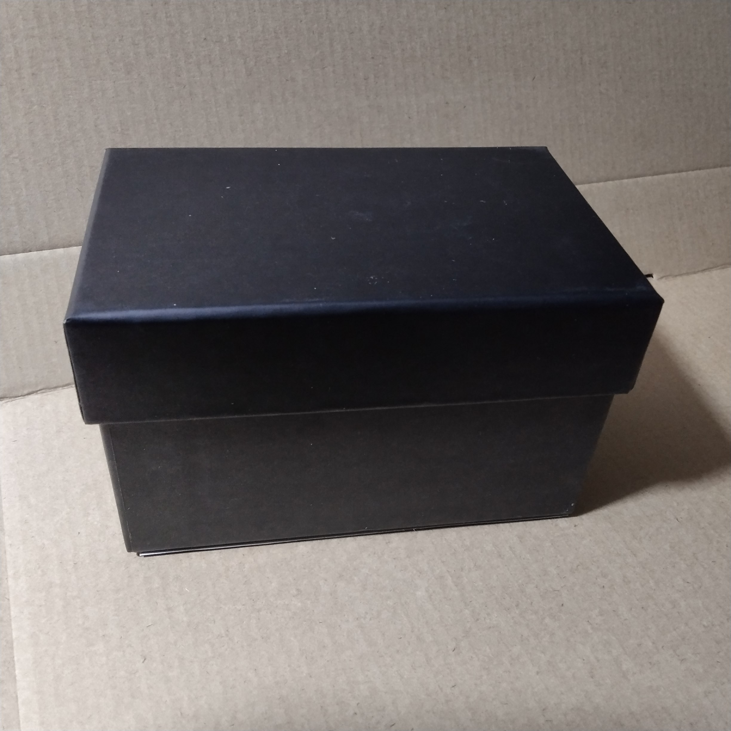 CAJA DECORATIVA NEGRO 16X11X9 CAJAD3N