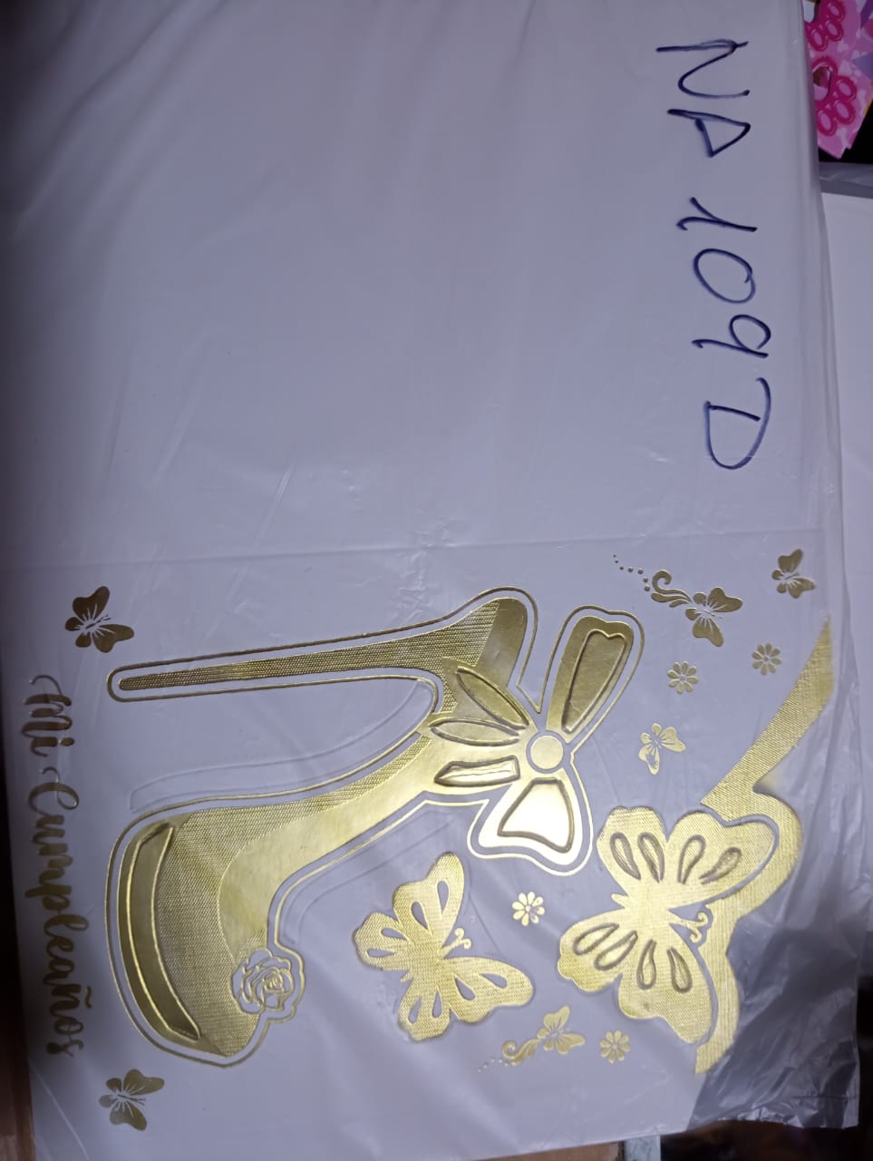 TARJETA TACO DORADO NA109D