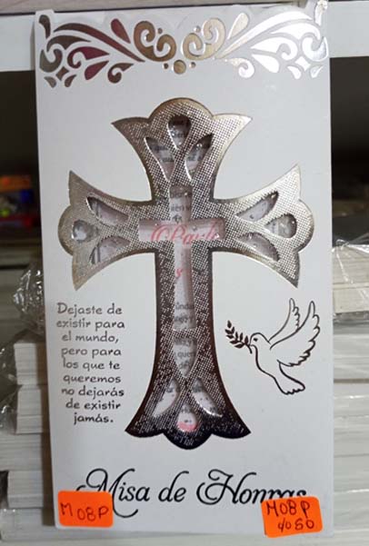 TAEJETA DE MISA CRUZ M08P