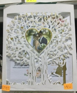 TARJETA ARBOL DORADO FOLCKOTE EM122