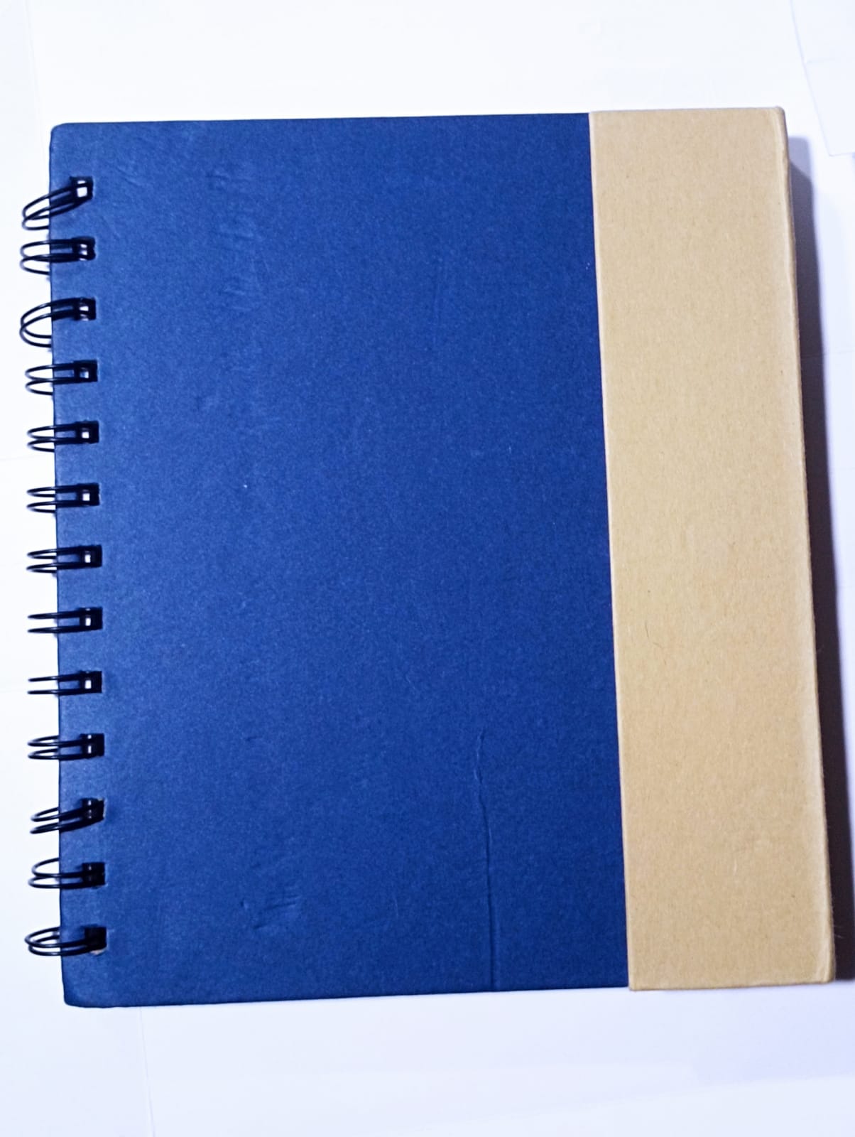 AGENDA CARTON ECOLOGICO AZUL 15.5X18 CHICO PR883