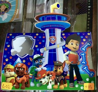 TARJETA PAWPATROL L002