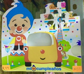TARJETA PAYASITO PLIN PLIN L044