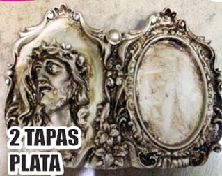 MARMOLINA 2 TAPAS PLATA SANTO