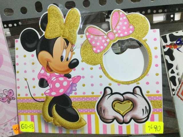 TARJETA MINNIE 3