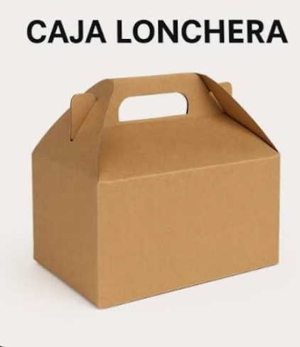 CAJA LONCHERA CORRUGADA 25X15X15 CAJA30