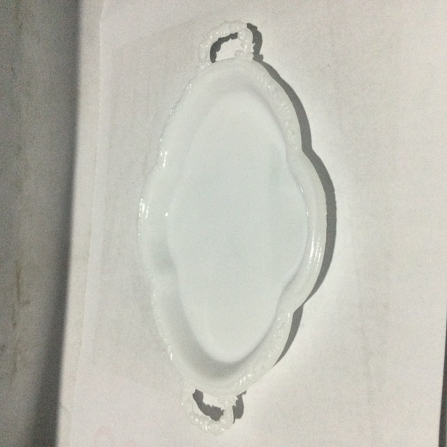 Fuente ovalado blanco PR726