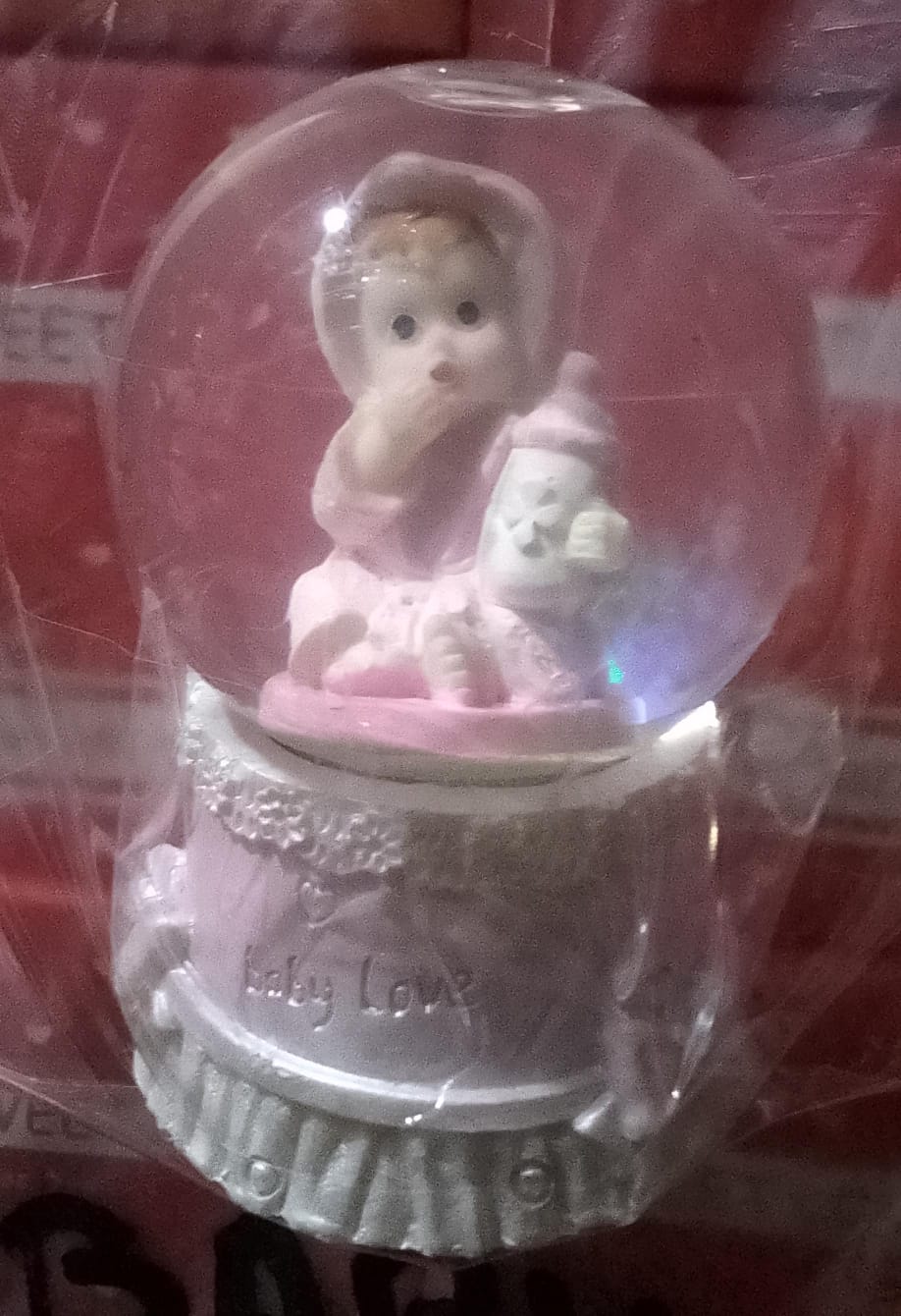 ESFERA BEBE2 ROSADO SIN LUZ PR2030