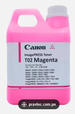 TONER MANGENTA BOTELLA CHICO 375 GR.