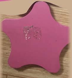 MADERA ESTRELLA FUCSIA