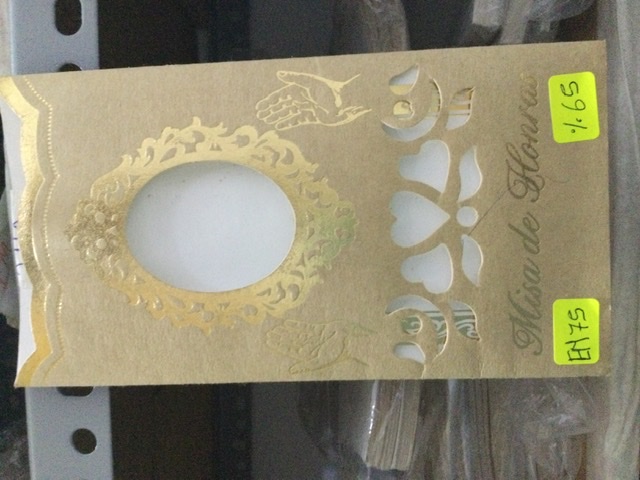 TARJETA PARA FOTO MANOS DORADO MARRON