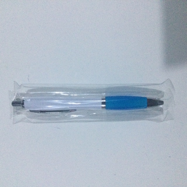 LAPICERO BLANCO CON GOMA DE COLOR CELESTE PR828C