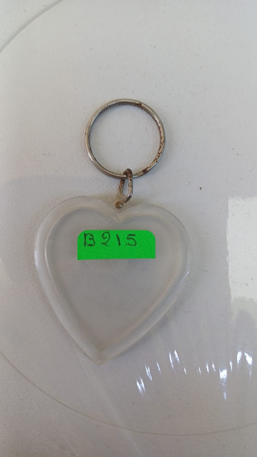 LLAVERO ACRILICO CORAZON LLA13