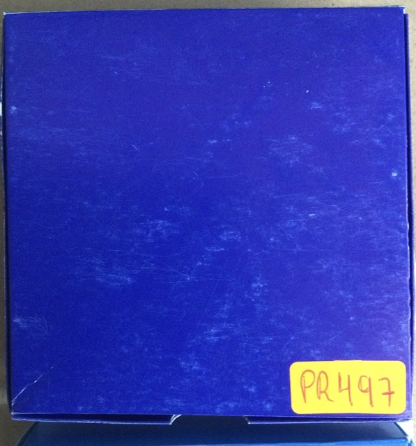CAJA DE TORTA AZUL 10X10X2.5CM PR497