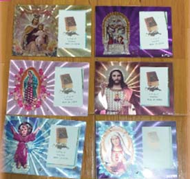 CUADRO SANTO METALIZADO