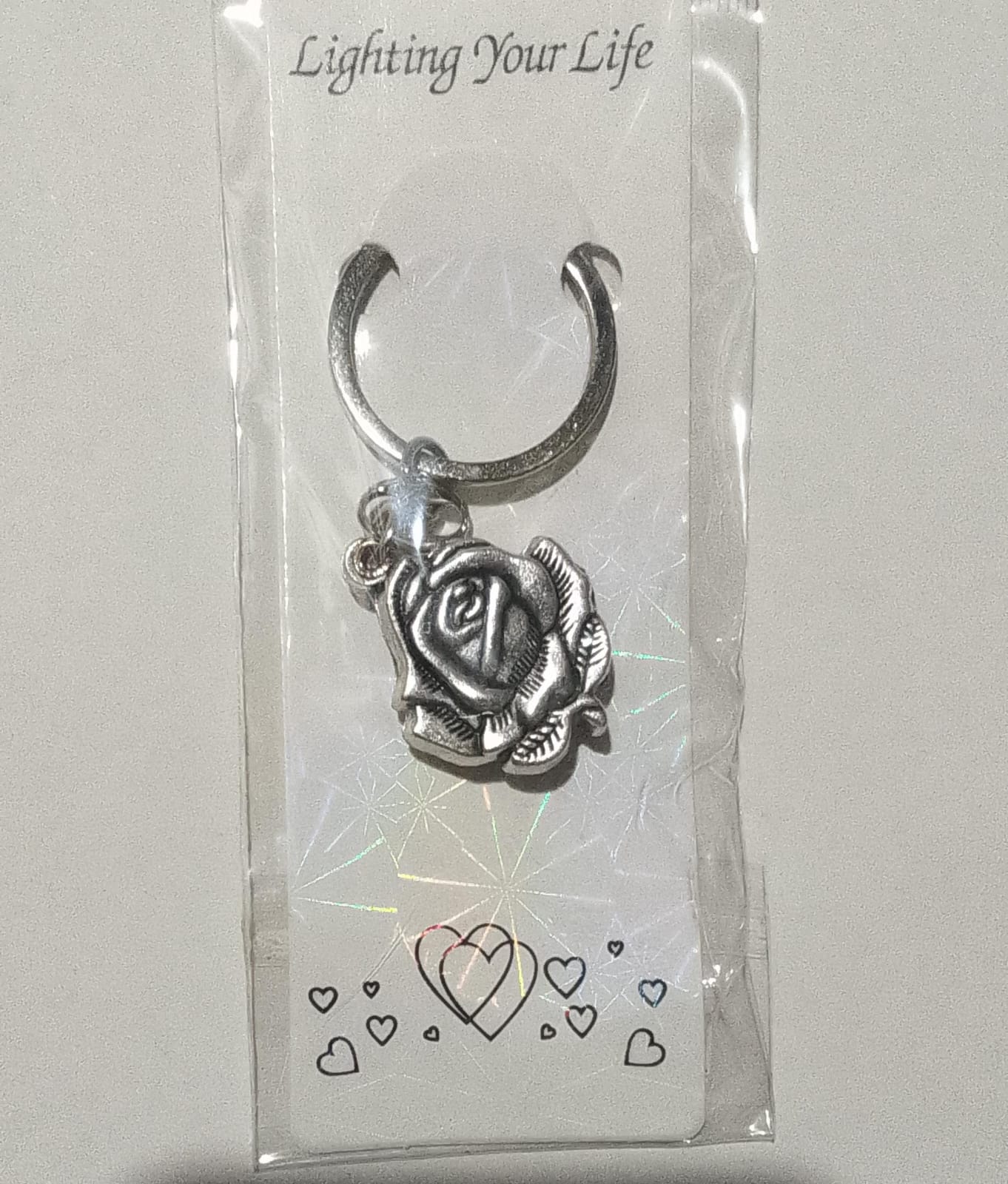 LLAVERO ROSA
