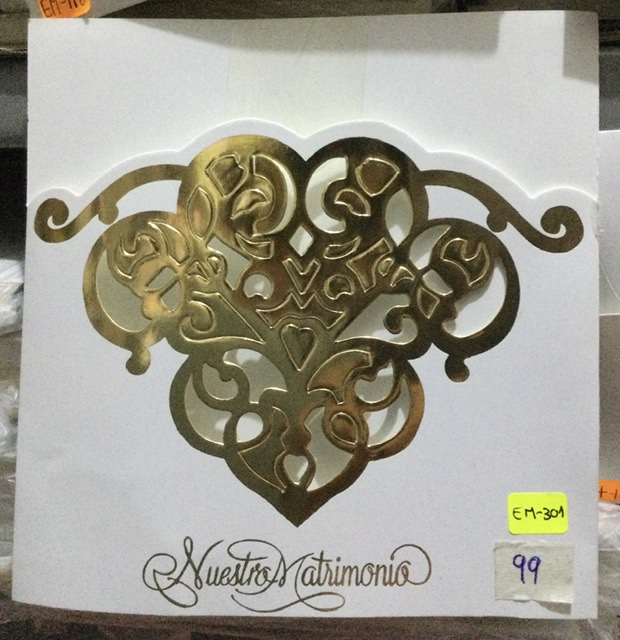 Tarjeta matrimonio EM301