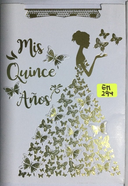 Tarjeta quince años Em294