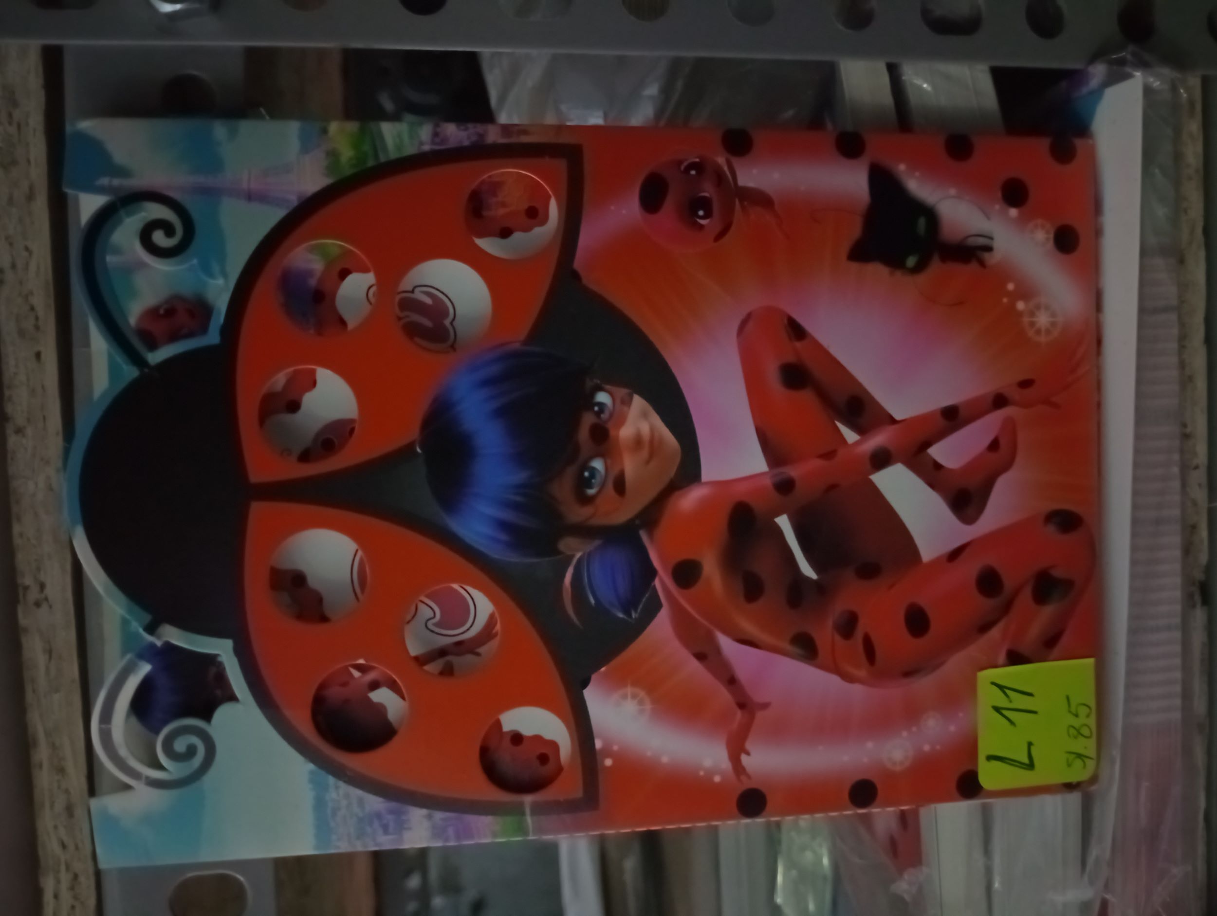TARJETA LADYBUG